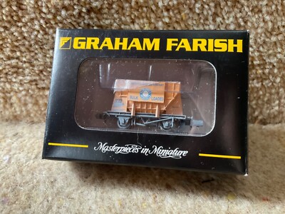 Graham Farish 373-526A 22 Tonnen Presflo Zementwagen 'Blue Circle' verwittert #3