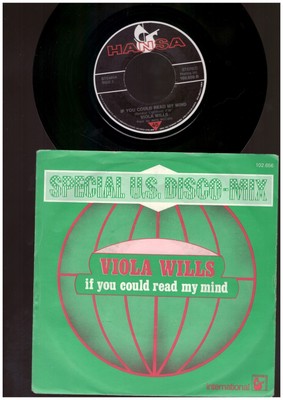 Viola Wills - If You Could Read My Mind - Disco Mix - 7 Inch Vinyl  - HOLLAND