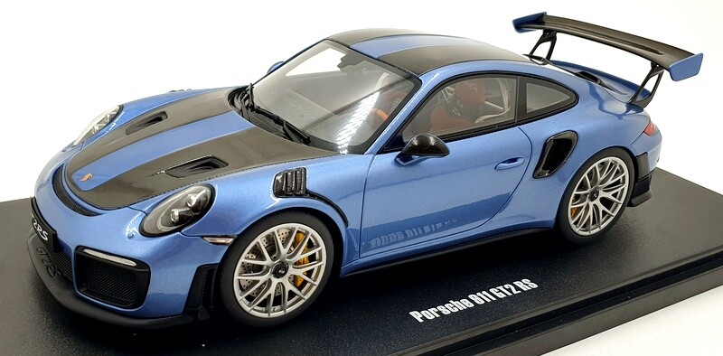自動車 1/18GT Spirit for GT2RS Resin Car Model GT Spirit 1/18 Scale Resin GT429 - Porsche 911 GT2 RS - Blue