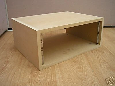 4u UNIT 19" INCH RACK CABINET RECORDING STUDIO FURNITURE 300mm deep