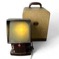 Vintage Kodak Kodaslide Slide Table Viewer Model 4x With Carrying Case Working