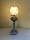 Antique Edward Miller Banquet Lamp