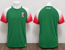 Mexico Soccer Jersey Shirt Men's M Green Tricolor Futbol Fan Tee Icon Sports