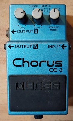 Boss CE-3 Chorus Green Label Guitar Effect Pedal