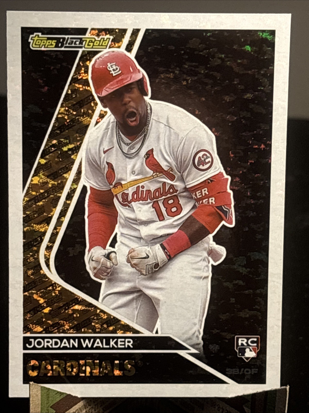 2023 Topps Update Series - Topps Black Gold Jordan Walker #BG-29 (RC)