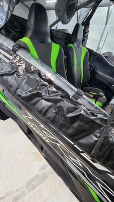 UTV Soft Upper Door Enclosure Window Set For Kawasaki Teryx KRX