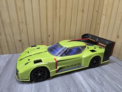 ARRMA 1/8 Vendetta 4X4 BLX Speed Bash Racer Roller Slider Chassis Rc Car W Servo