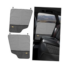 2PCS Car Door Protector for Dogs, Waterproof Anti-Scratch Vehicle Pet Door gray