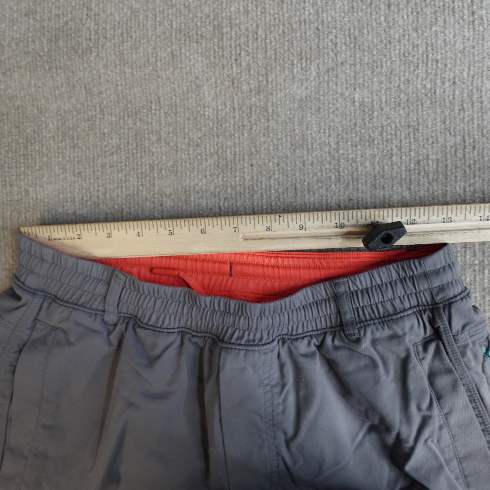 Birddogs Shorts Medium Gray Solid Lined Chino Boo… - image 7