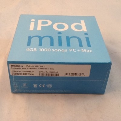 Apple iPod mini 2nd Generation Blue (4 GB) for sale online | eBay