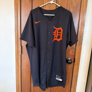 Nike Detroit Tigers Authentic Player Issued #59 Flores Team Issued Jersey 48 MLB