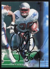 Lawyer Milloy Signed 2000 Upper Deck Card 127 New England Patriots