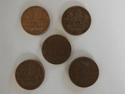 10 Francs Mathieu 1979 Tranche B TB - Photo 1/2