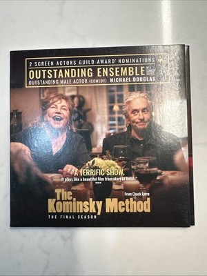 NETFLIX~The Kominsky Method~FYC Actor Guild~Final Season 3 DVD Michael Douglas