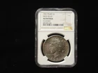 1921 Peace Dollar High Relief  AU Details Cleaned NGC  x 2 Both Sold As One Lot