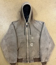 Vintage 1970  s Carhartt Jacket Men  s XXL Brown Full Zip JQ282 USA Made