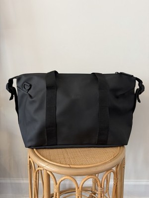 RAINS Hilo Weekender Duffel Bag Waterproof Gym Short Handles- No Shoulder Strap