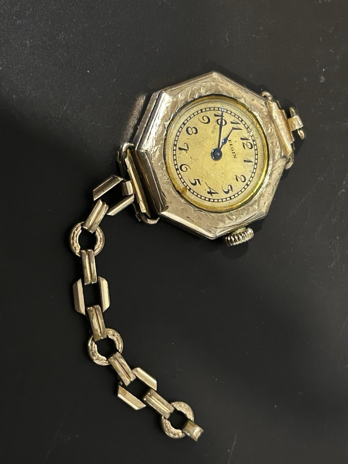 Elgin  Gold Filled Case Pocket Watch  Parts 2240002 Model 4 7j Watch