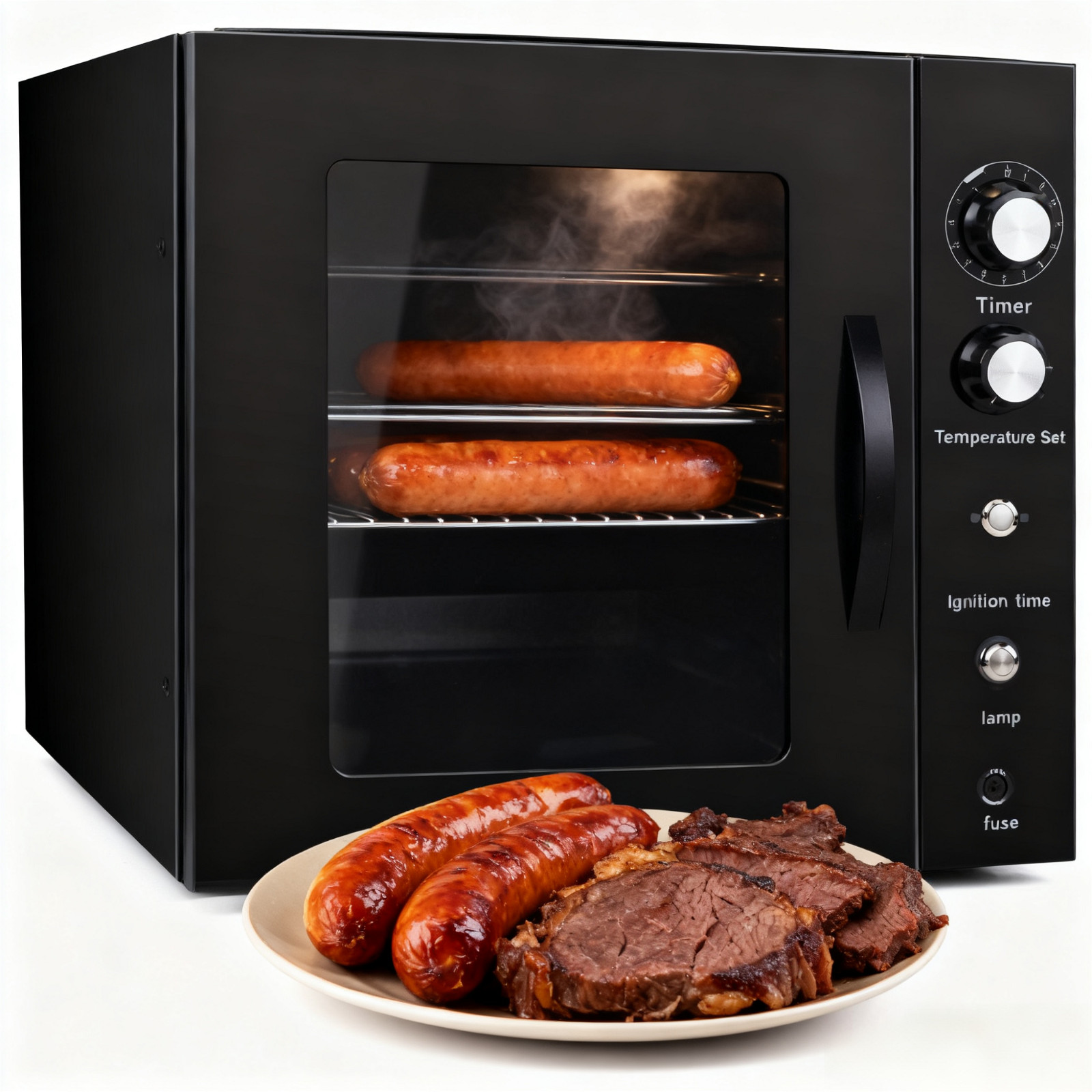 Hakka Electric Indoor Smoker 86-230&deg;F Smoke Oven 2 Layer fo