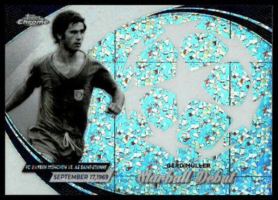 2023-24 Topps Chrome UCC #SD-8 Gerd Müller Starball Debut