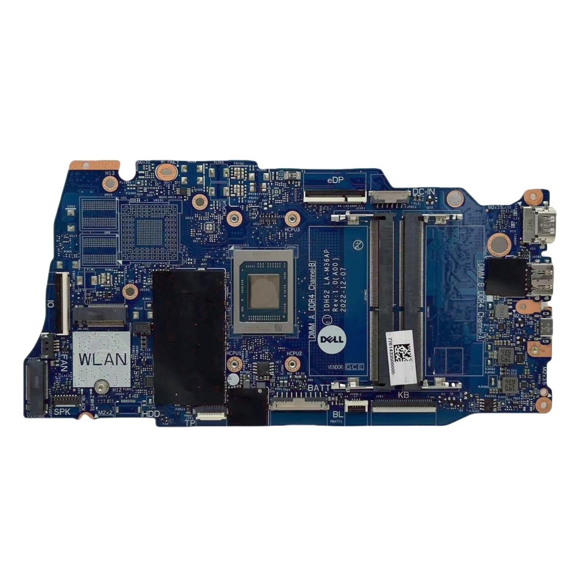 IDH52 LA-M36AP For Dell Inspiron 3435 3535 Motherboard CN-077JJ6