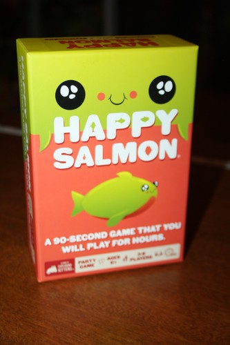 Happy Salmon 90 Second Card Game You'll Play for Hours - Exploding Kittens 2021