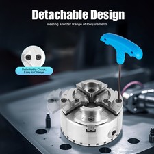 40Cr Spannfutter Backenfutter Drechsel Zentrales Futter für Drehmaschine M33