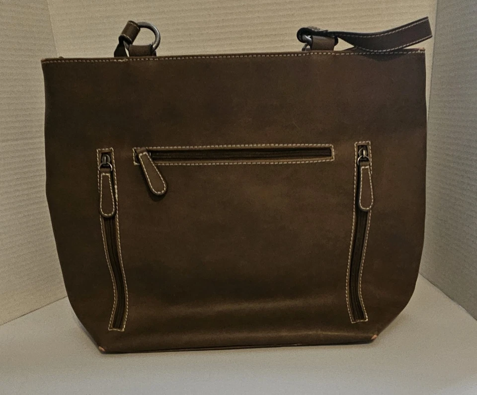 Bolso de Mano Blazin Roxx Todo Cuero Ocultar y Llevar Lg Estilo Occidental Foto 2 de 4