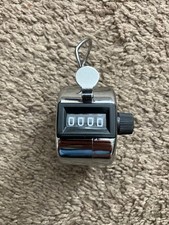 Axe Clix Promotional Item Counter Tally Counter Metal Manual