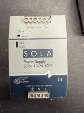 SOLA 24VDC 10 Amp Power Supply SDN 10-24-100P 115-230VAC