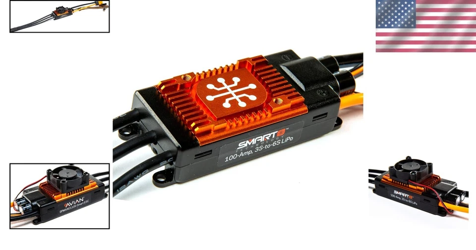 Fast 32-bit ARM M4 Processor, Avian 100A Brushless ESC - Image 2 of 4