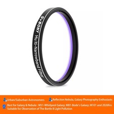 SVBONY SV240 2" Multi-Narrowband Galaxy Filter Blocks Bortle 8 Light Pollution