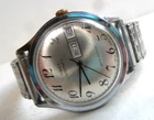 Vintage 1980 Men's Timex Automatic D/D 37710 10980 Watch RUNS but Sold As-Is