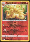 Carte Pokémon Feunard 018/195 Reverse   Tempête Argentée Français