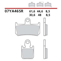 Brembo VORDERRAD-BREMSBELAGE-KIT Fur Yamaha YZF-R1 1000 09-14-COD. 07YA46SR