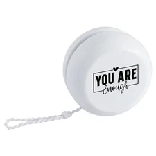 'You Are Enough Motivational Text' Retro Style Yo-Yo (YY00045613)