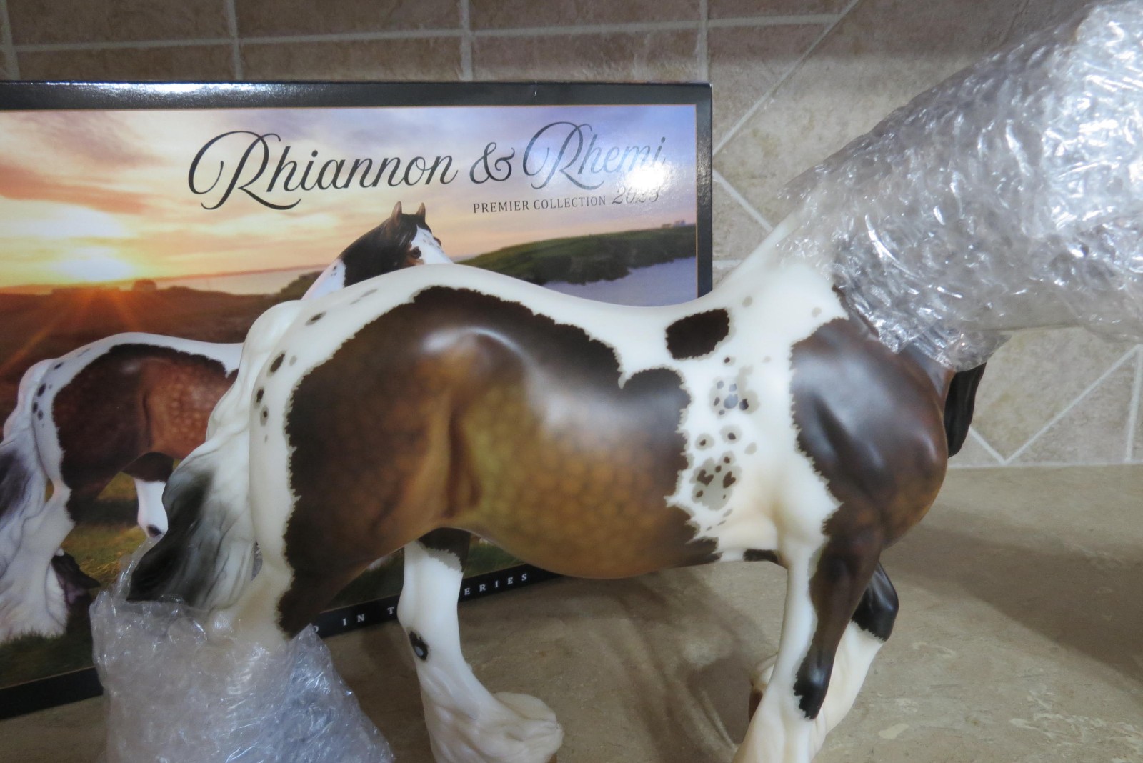 New Open box Breyer Rhiannon Rhemi Premeir club 2023 Vanner horses
