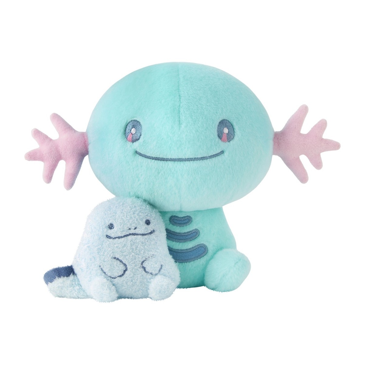 Pokemon Center Original Wooper & Quagsire Plush Little Daydream