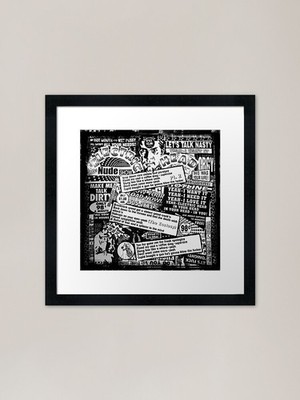 Elektrischer Kopf Teil 2 gerahmtes Kunst Pri gerahmtes Wandbild Poster Leinwanddruck Bild