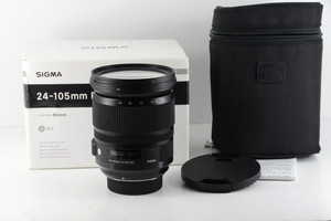 SIGMA 24-105mm f/4 DG OS HSM Art Lens for Nikon mint condition Boxed