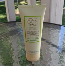 Mary Kay Satin Hands Nourishing Shea Butter Hand Cream White Tea Citrus 3 oz