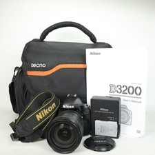 Nikon D3200 24.2MP DSLR Camera With 18-70mm Lens, Shutter Count: 18K, Good Condi