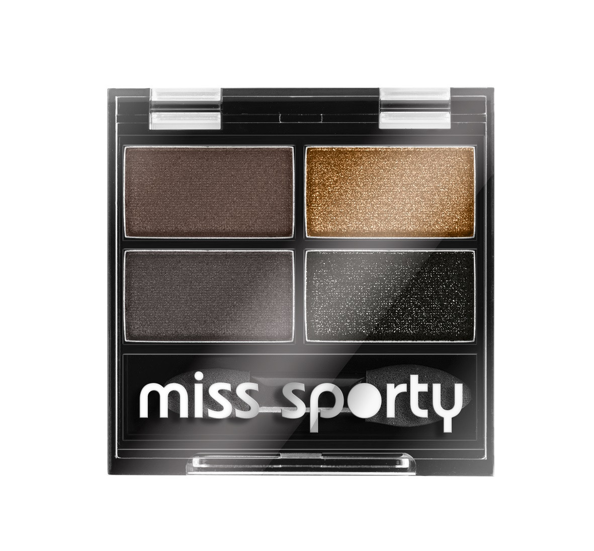 3614222955184 Тени для век Miss Sporty Studio Colour Quattro от poczwórne cienie do p
