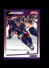 John Ogrodnick 1991-92 Score American Hockey #36 New York Rangers