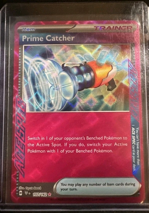 Prime Catcher 157/162 Pokemon TCG Temporal Forces Holo NM 🔥 + FREEBIES 