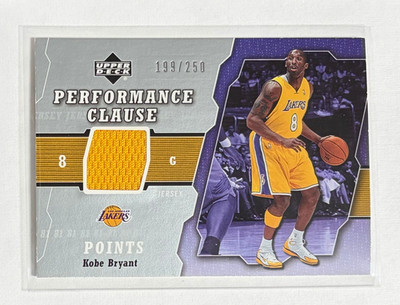 Upper Deck 2005-06 Performance Clause Jersey Kobe Bryant Lakers PCJ-KB /250