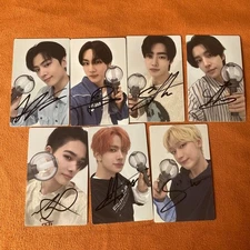 ENHYPEN Autographed Signed Photo Card Cards Official K-POP Collection 2023