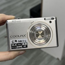 Nikon COOLPIX S640 Precious Silver 12.2MP 5x Zoom Compact Digital Camera English