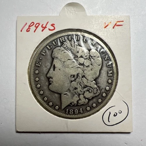1894-S San Francisco Mint Morgan Silver Dollar Fine
