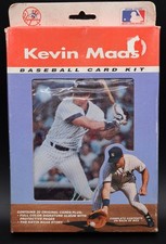 1991 Enor Kevin Maas Baseball Card Kit Unopened 